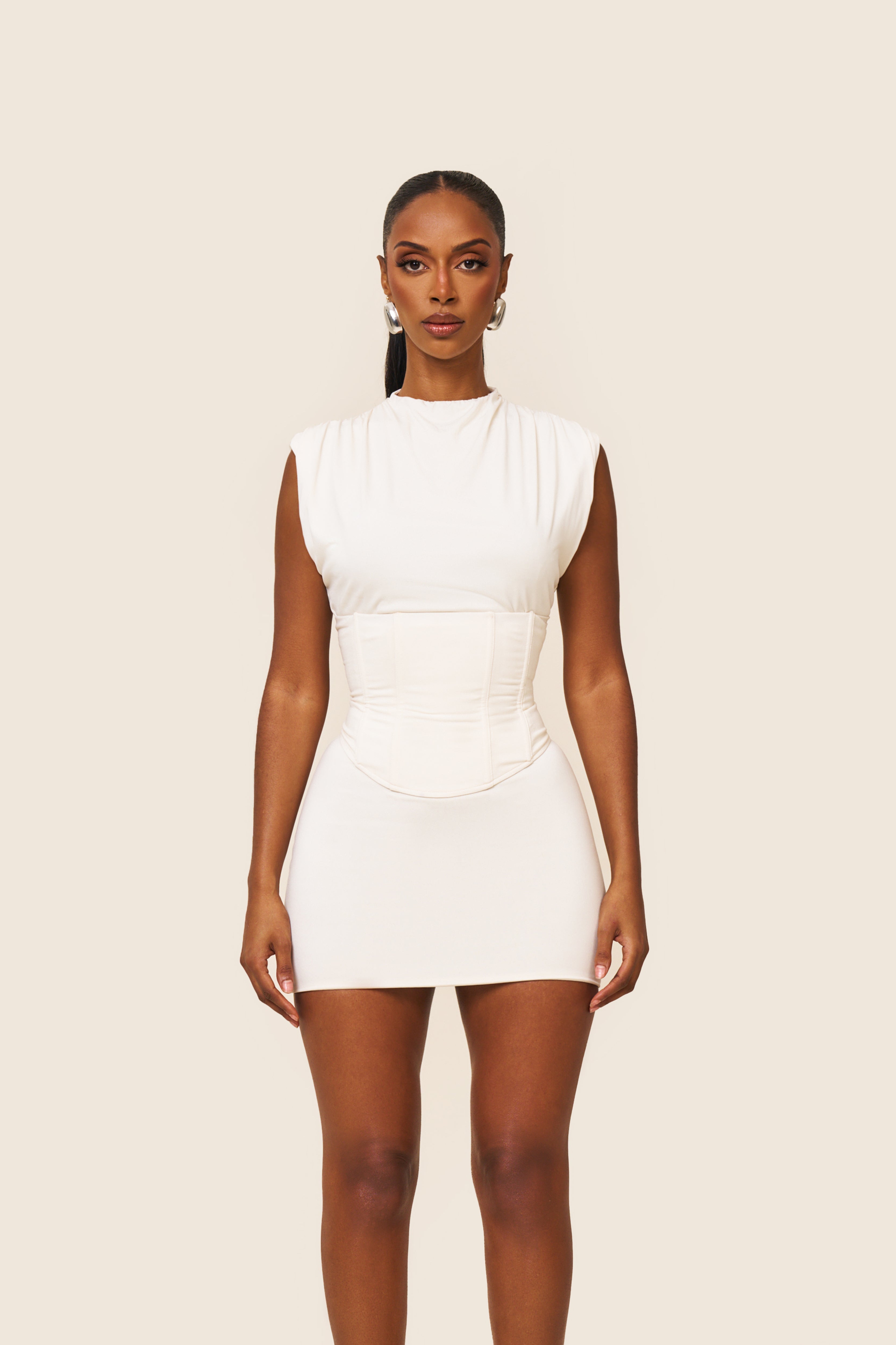 Viretta | Sculpt Mini Dress