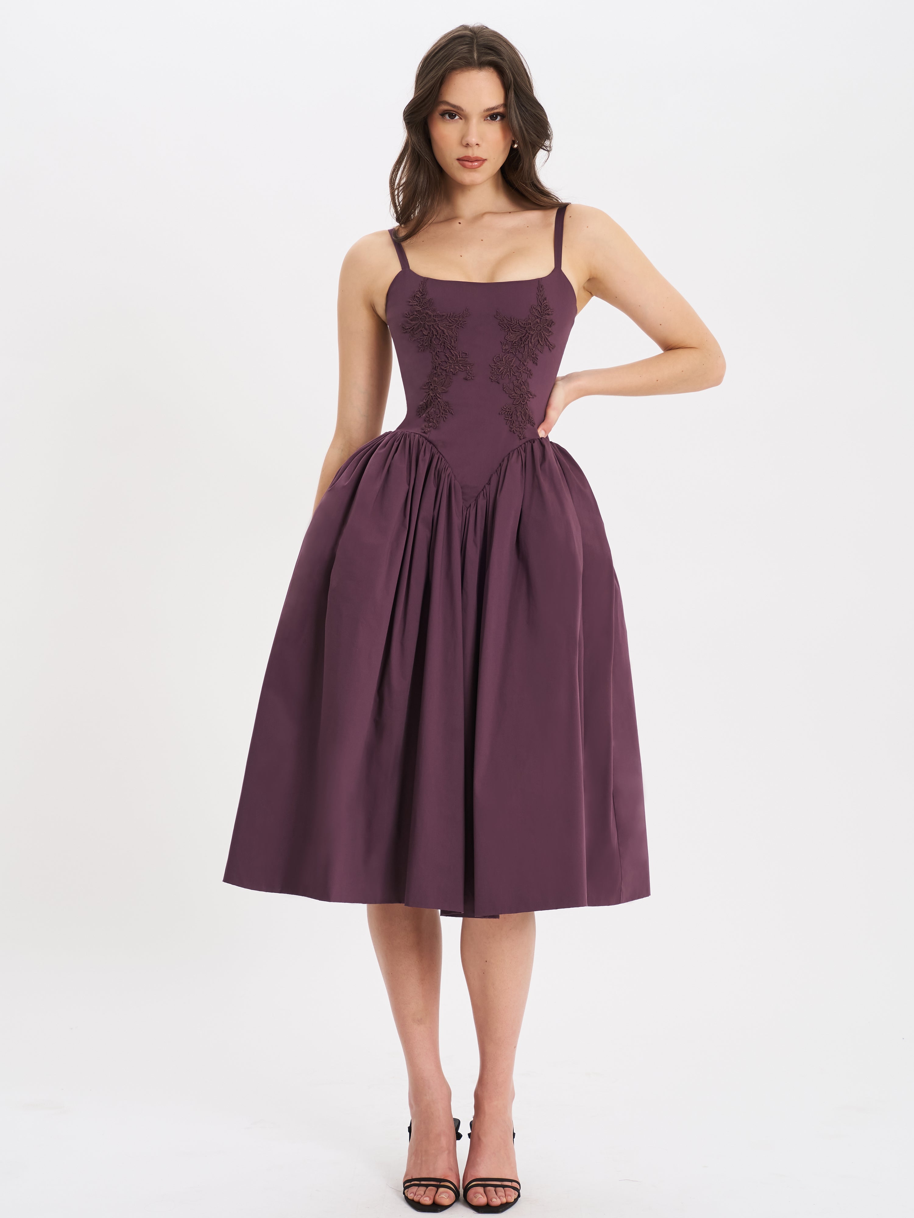 Rabella Elegant Midi Dress
