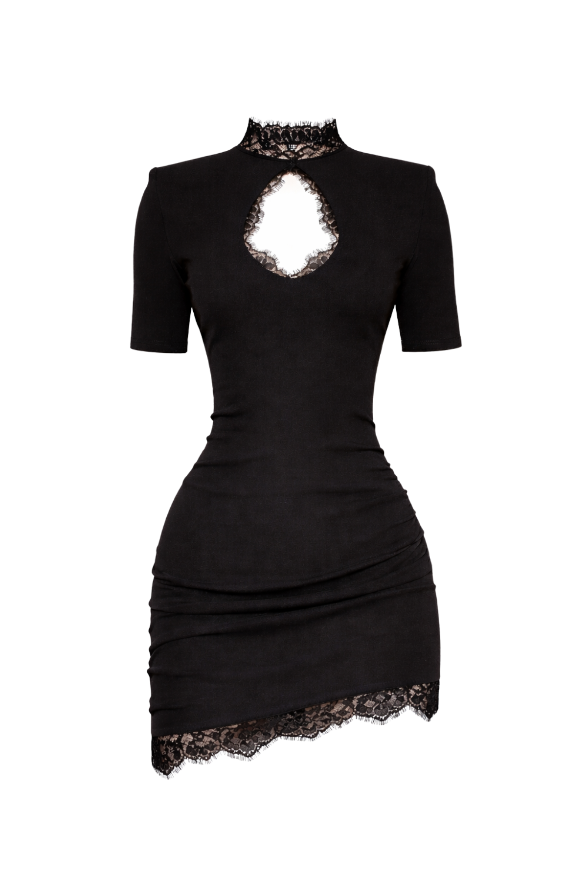 Noir Lace | Mini Dress