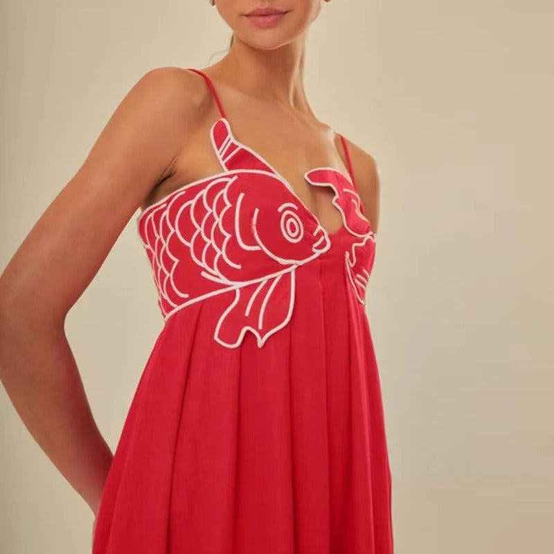 Brielle Seafish Maxi Dress