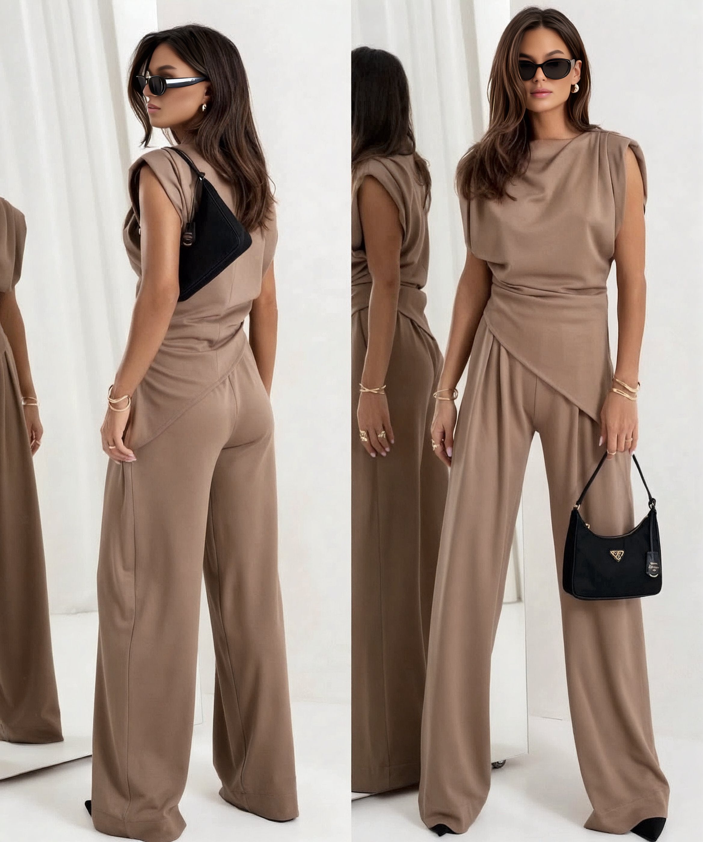 Aveline Sleeveless Two-Piece Set