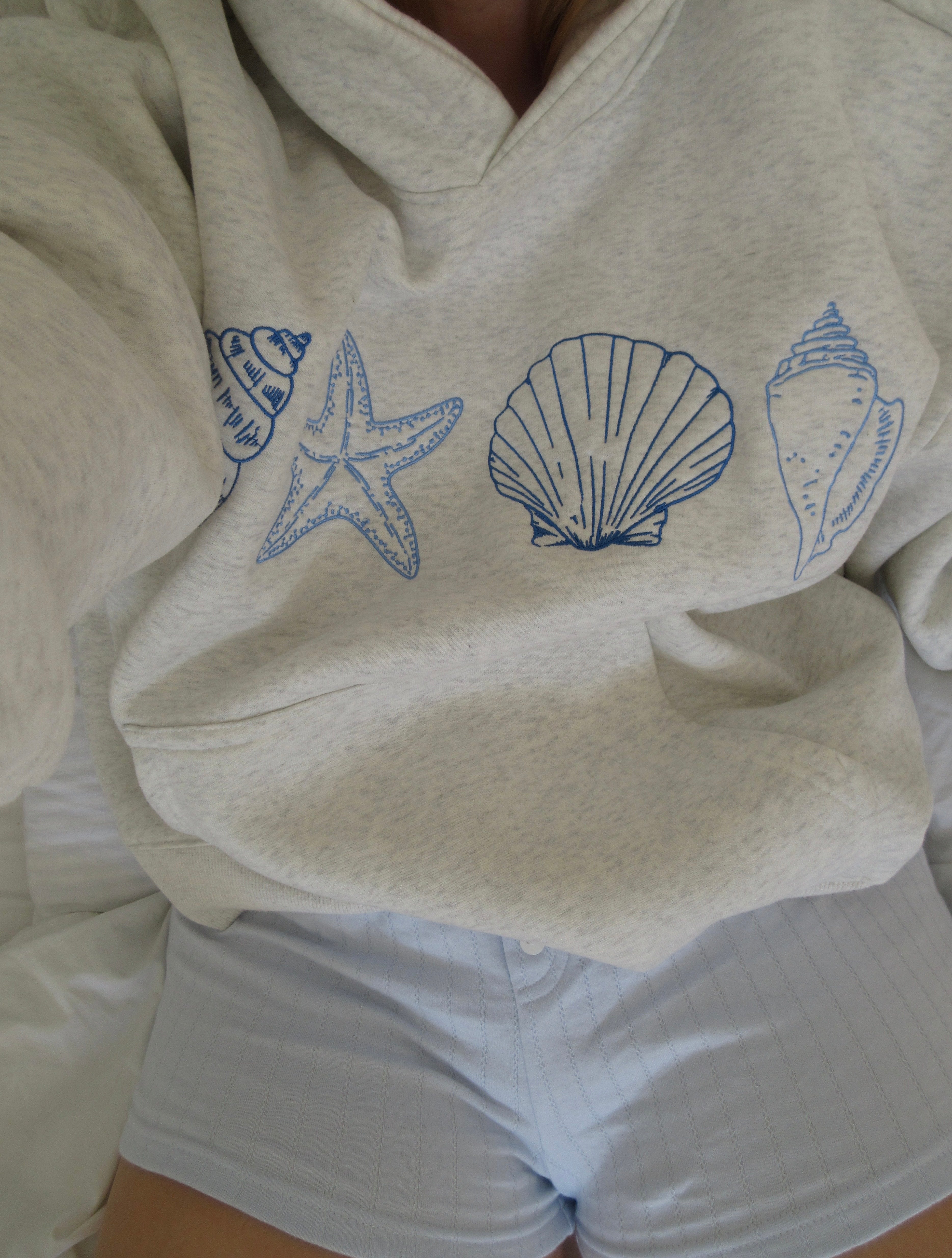 Azella Seashell Hoodie