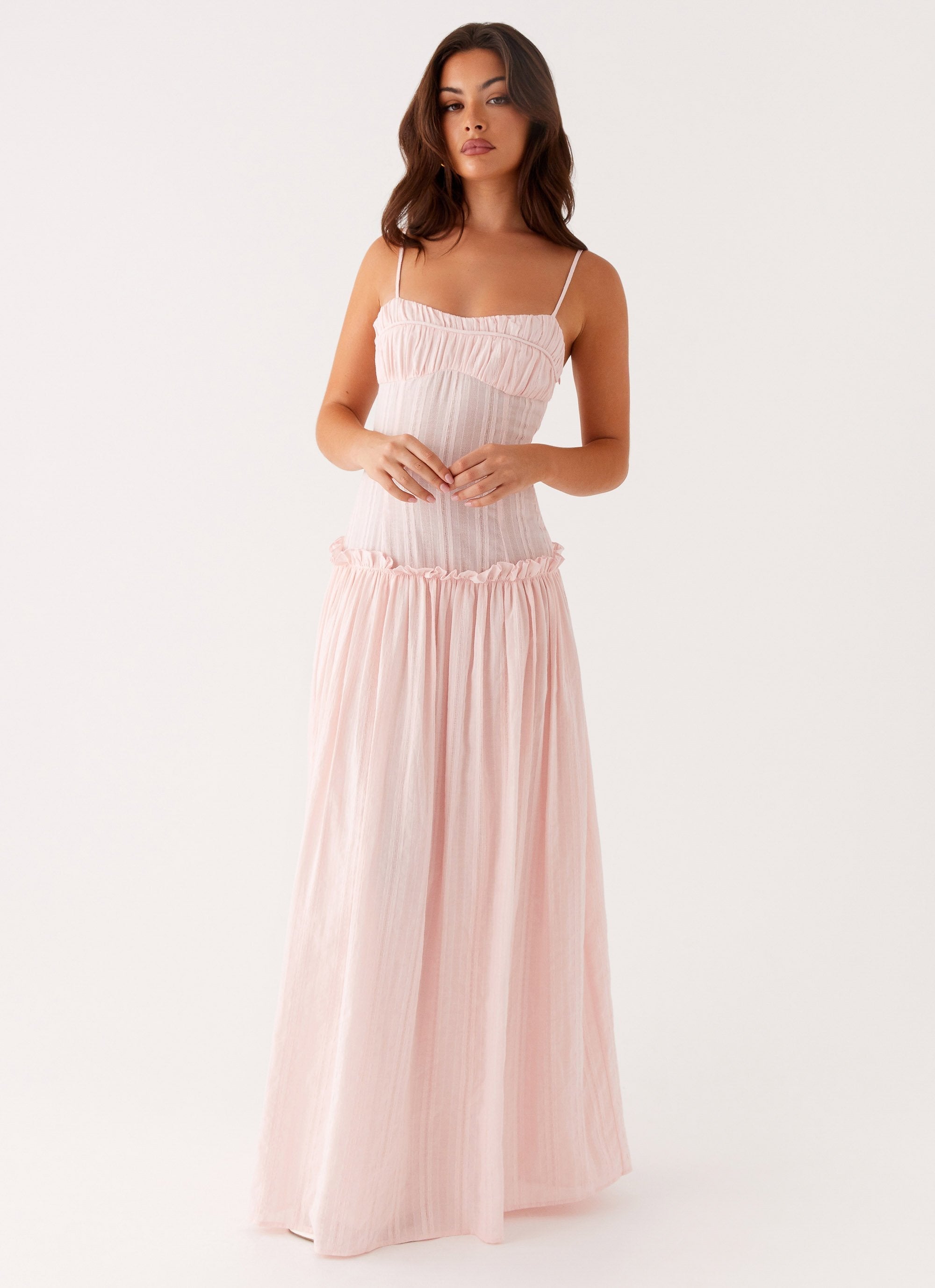 Rose Whisper | Maxi Dress