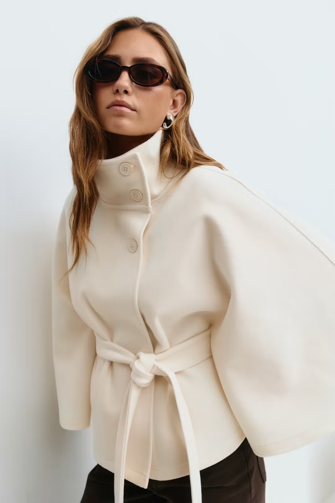 Gianna Cape Belt Coat
