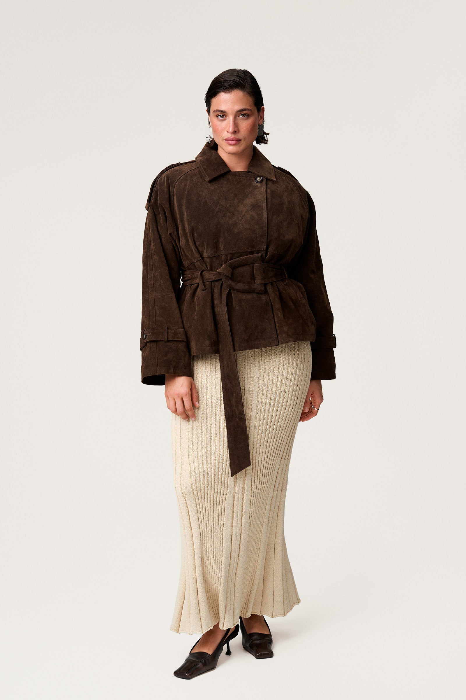Marant Cropped Trench Coat