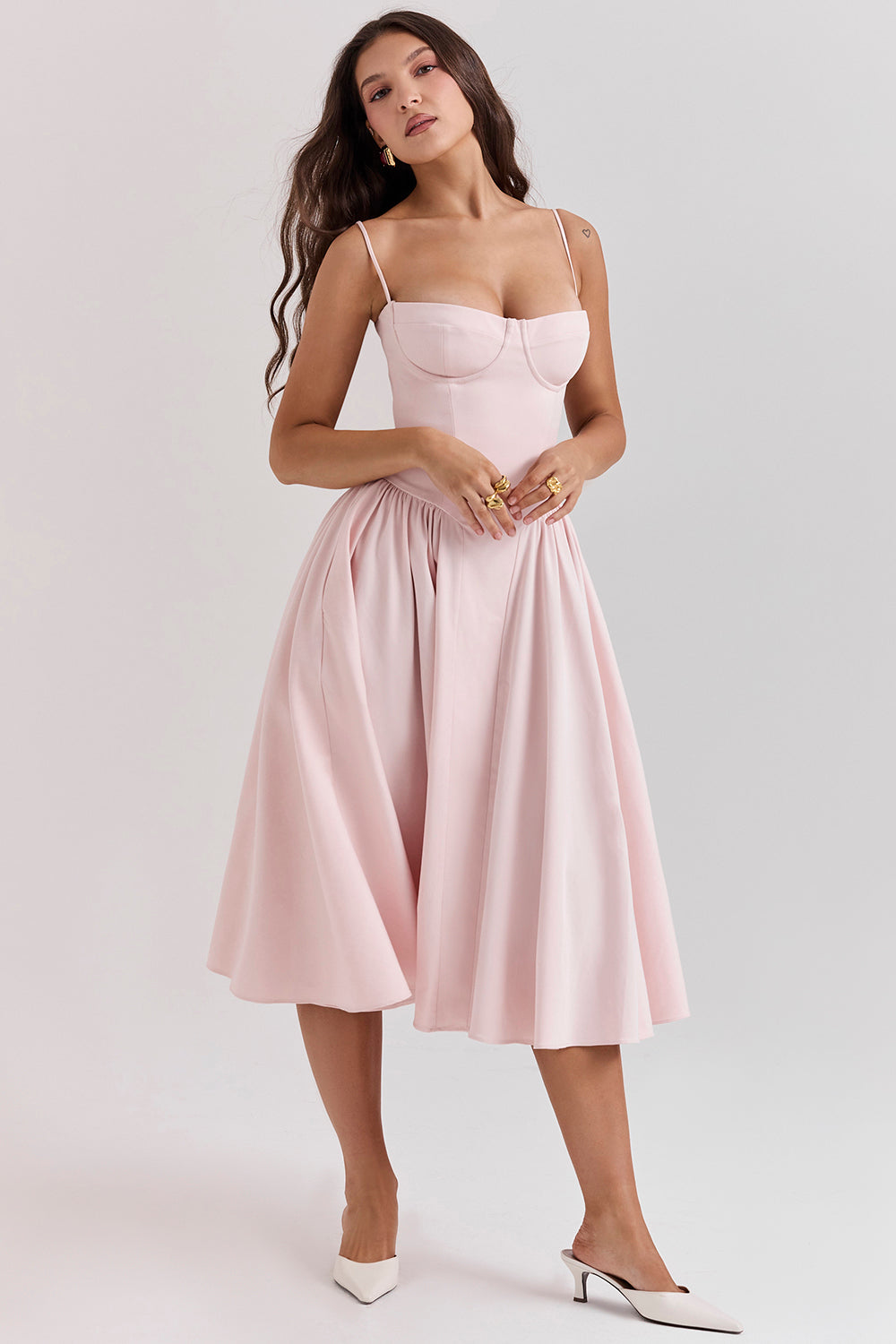 Lory Elegant Midi Dress