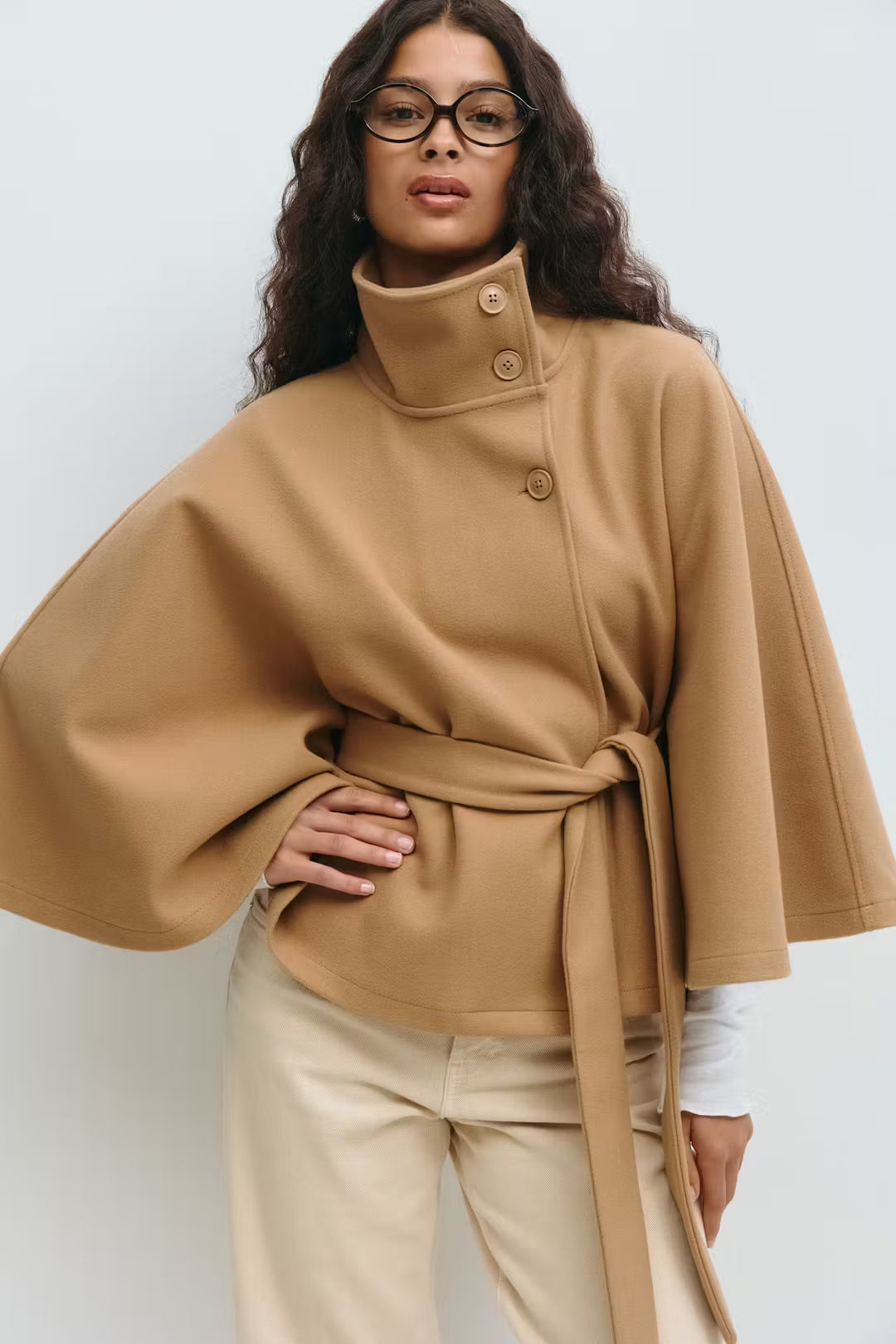Gianna Cape Belt Coat