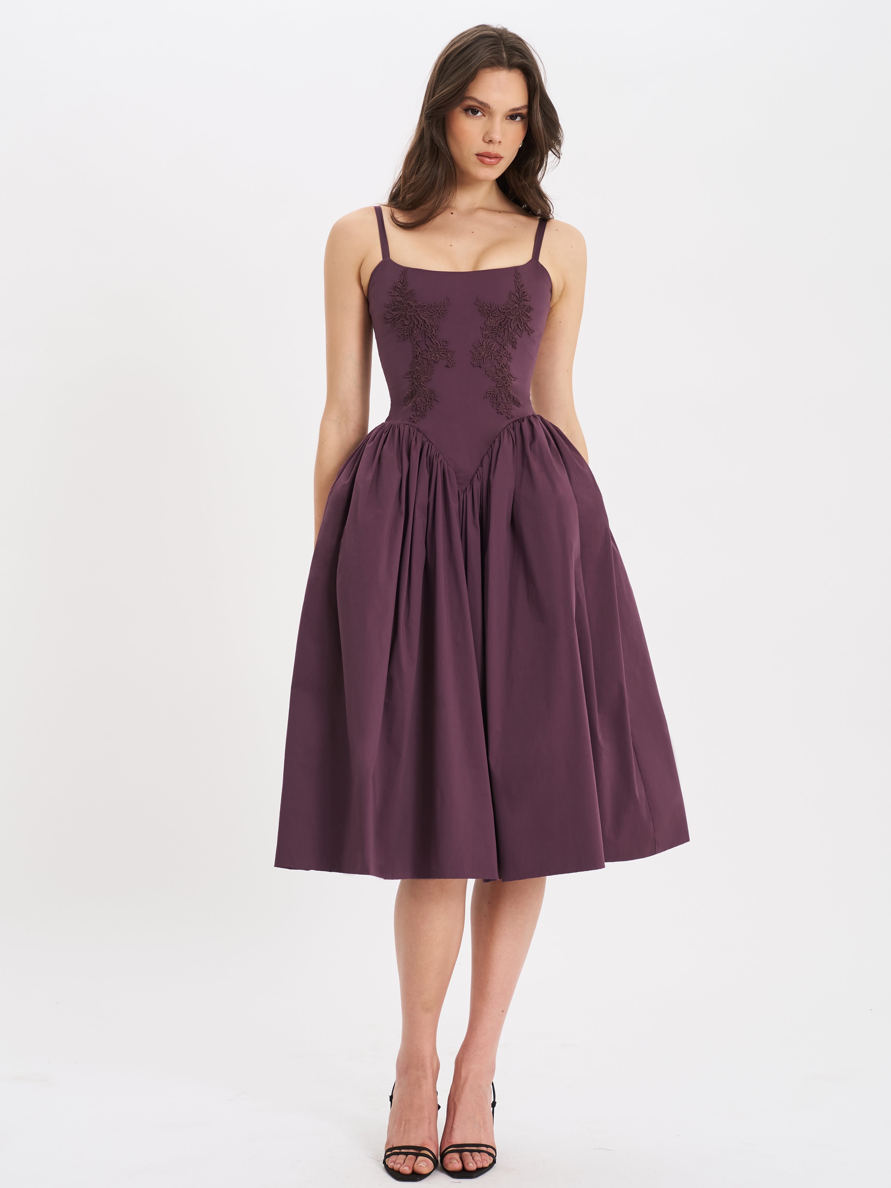Rabella Elegant Midi Dress