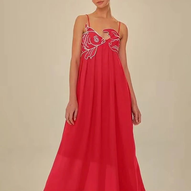 Brielle Seafish Maxi Dress