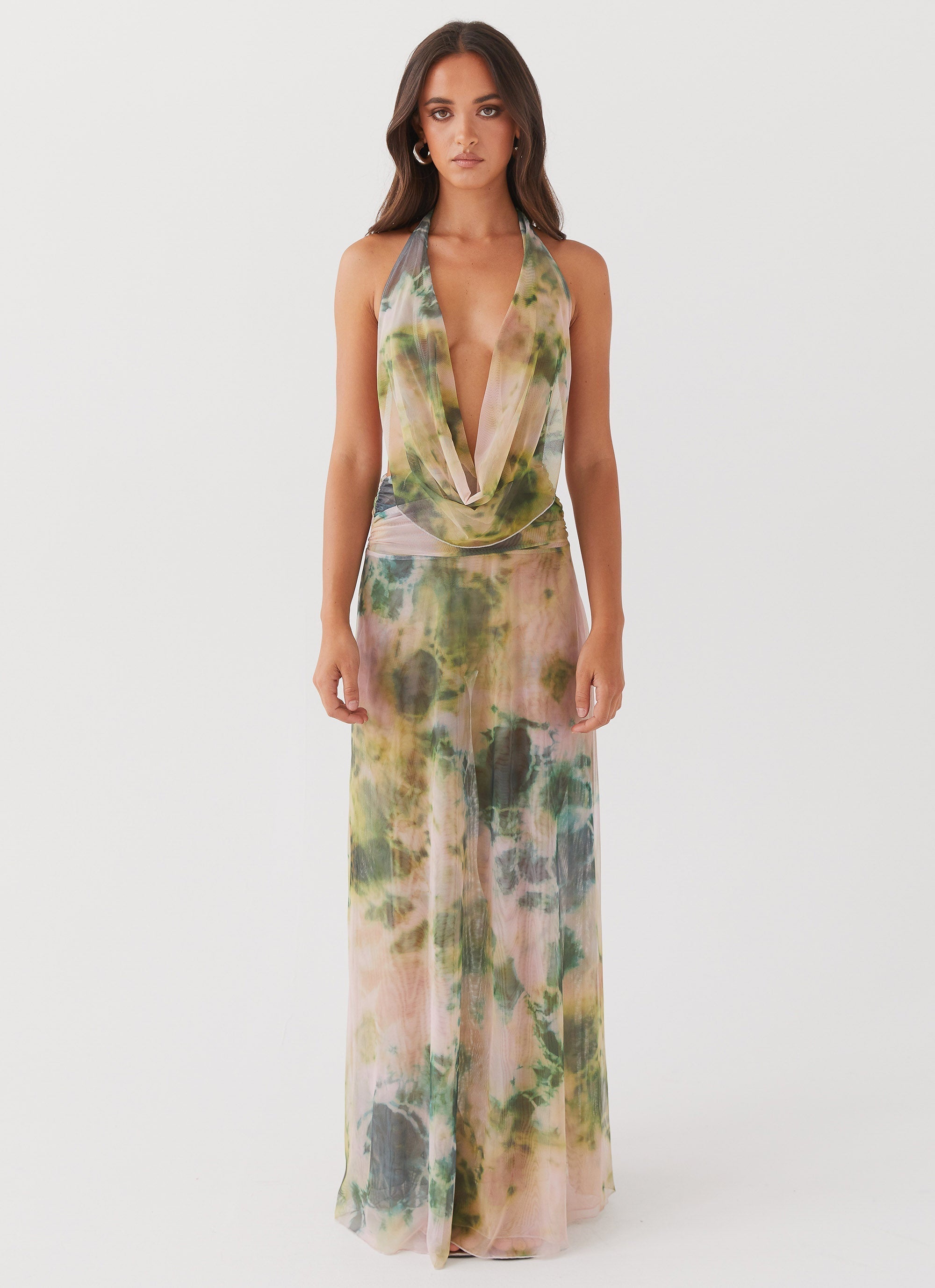 Lottie Multicolor Maxi Dress