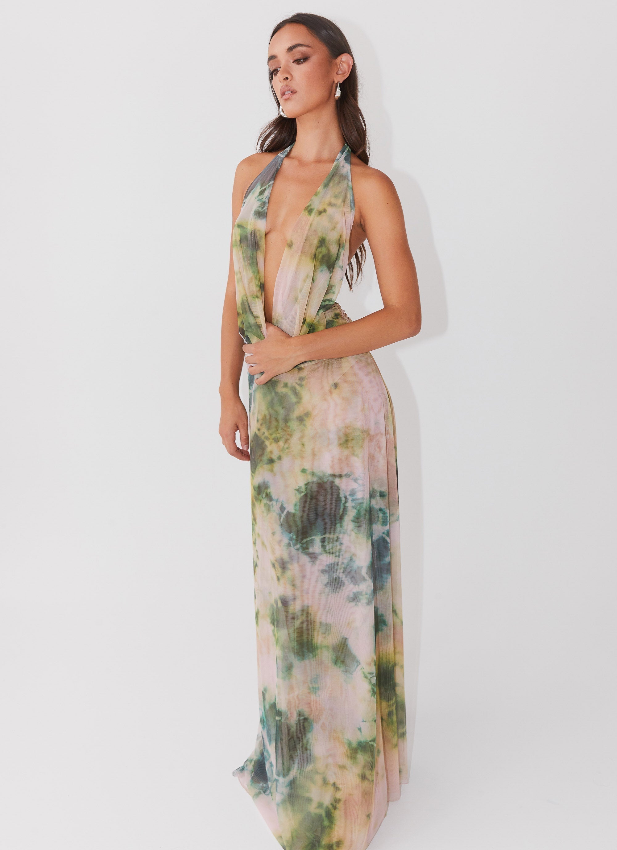 Lottie Multicolor Maxi Dress