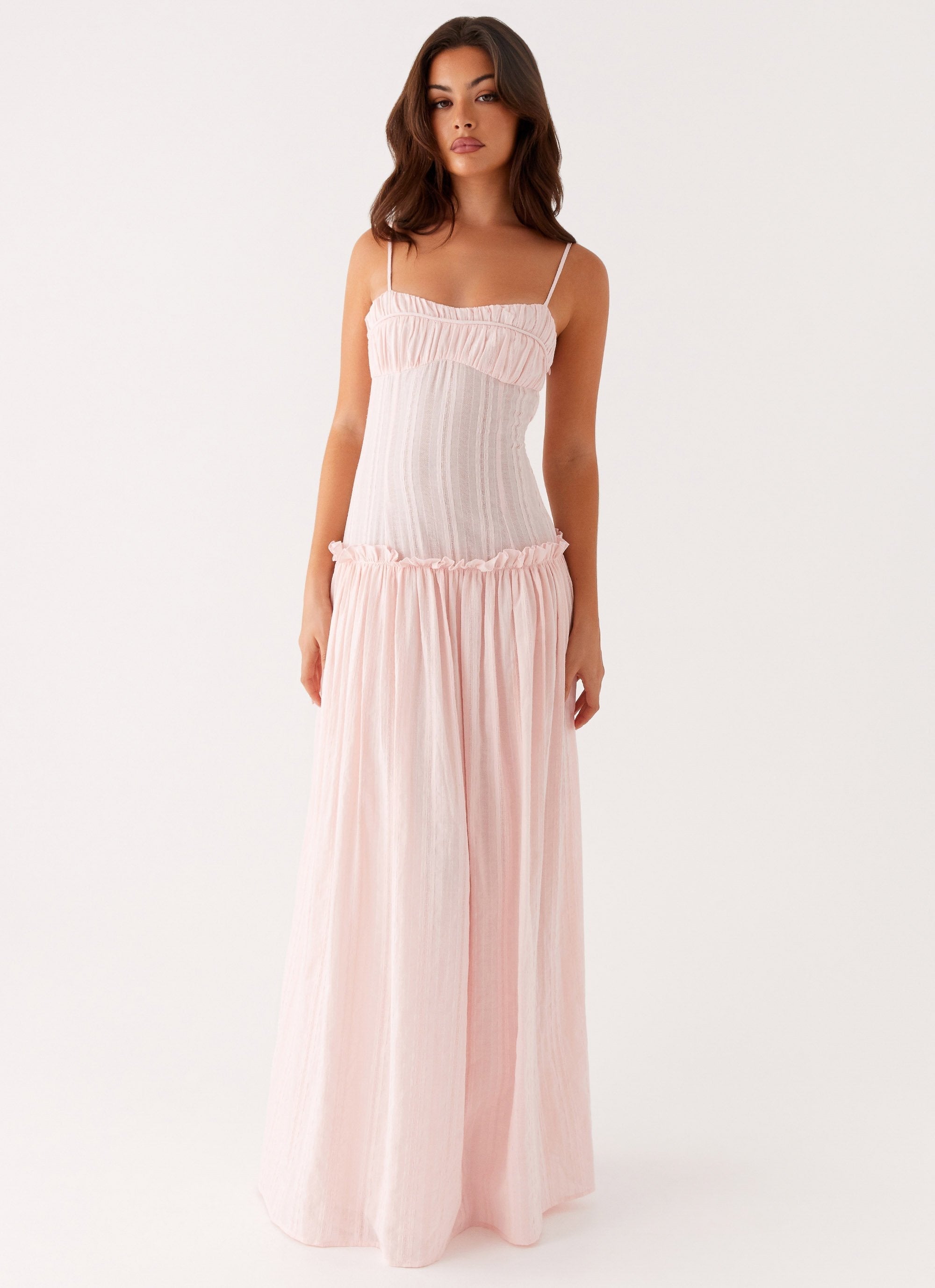 Rose Whisper | Maxi Dress