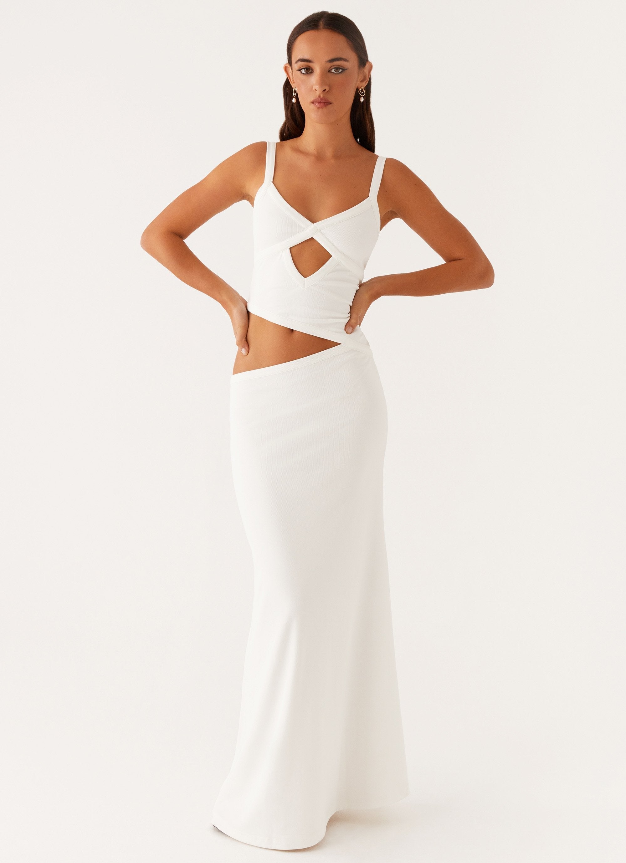 Willa Mesh Maxi Dress