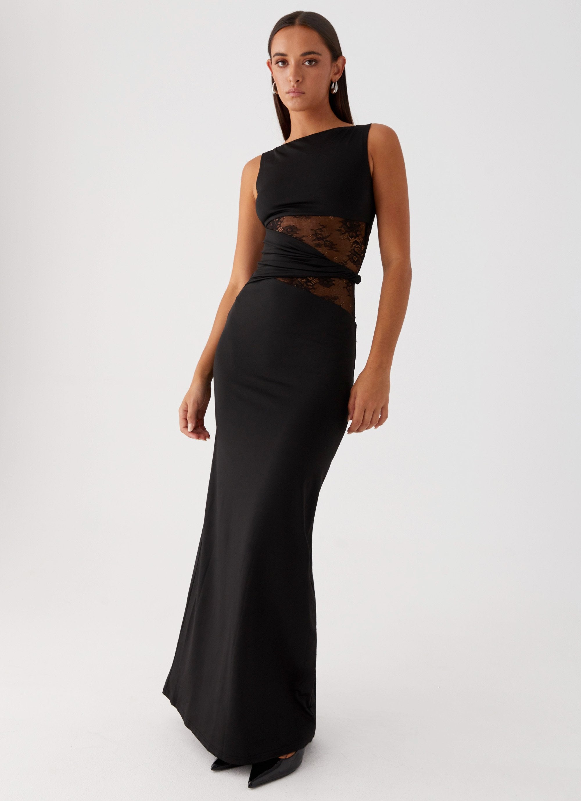 Liliana Mesh Maxi Dress