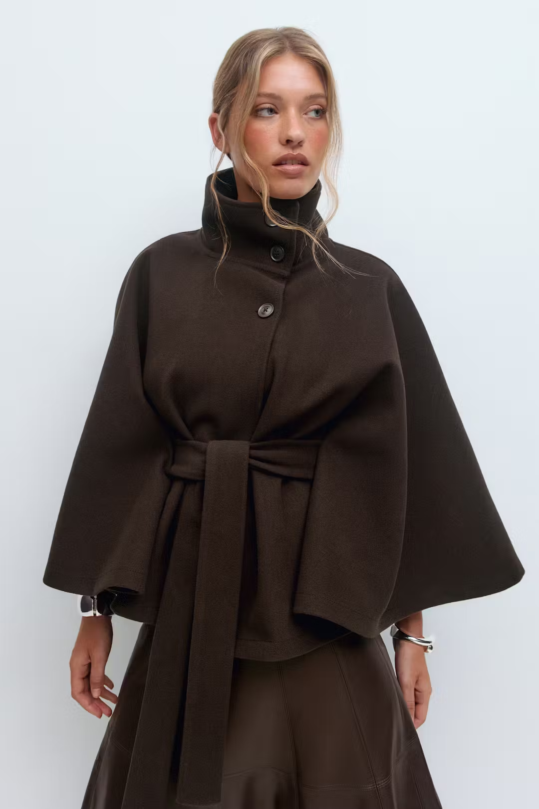 Gianna Cape Belt Coat