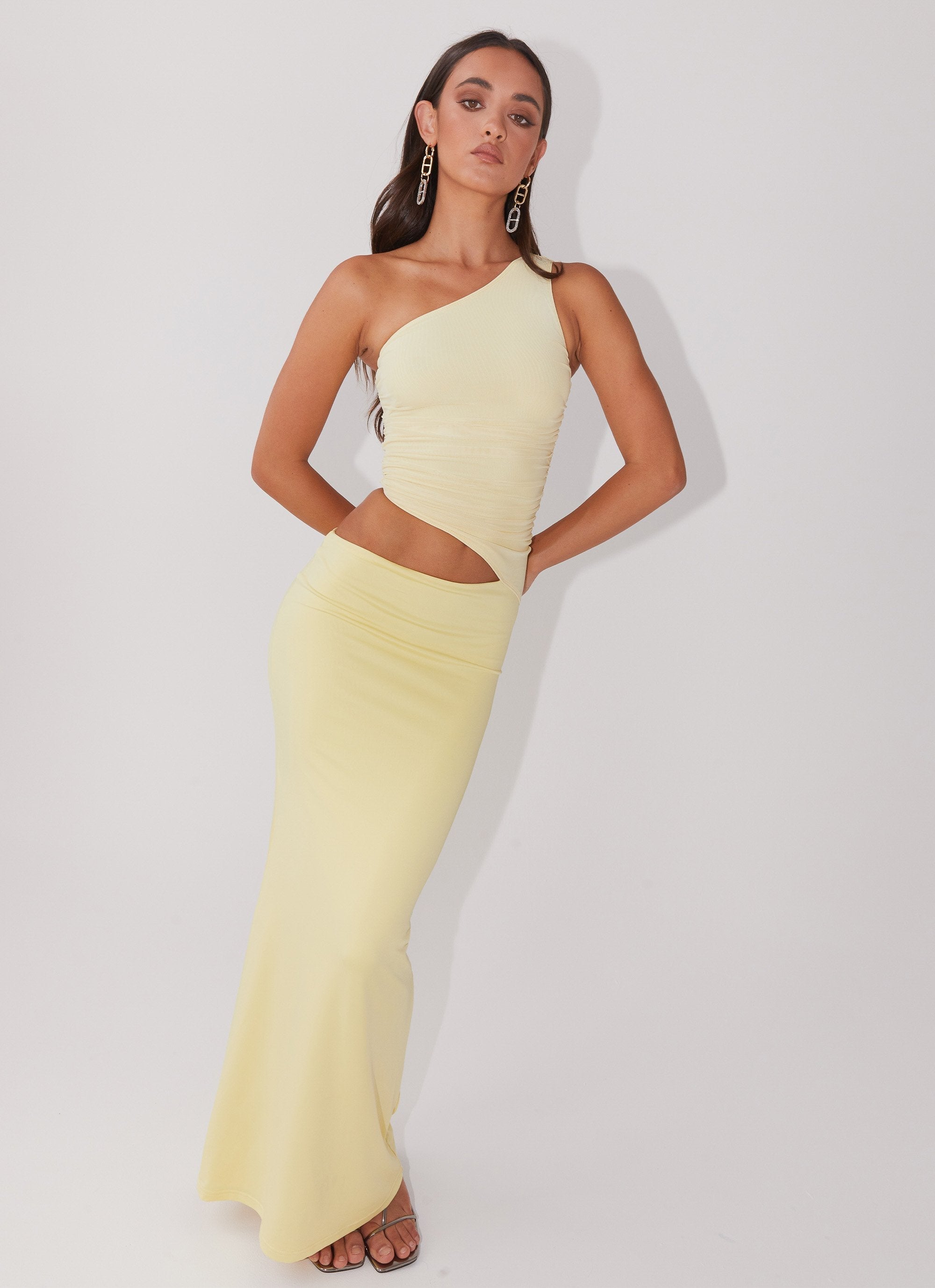 Serana One Shoulder Maxi Dress