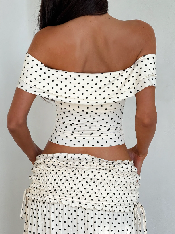 Mirella Polka | Maxi Dress