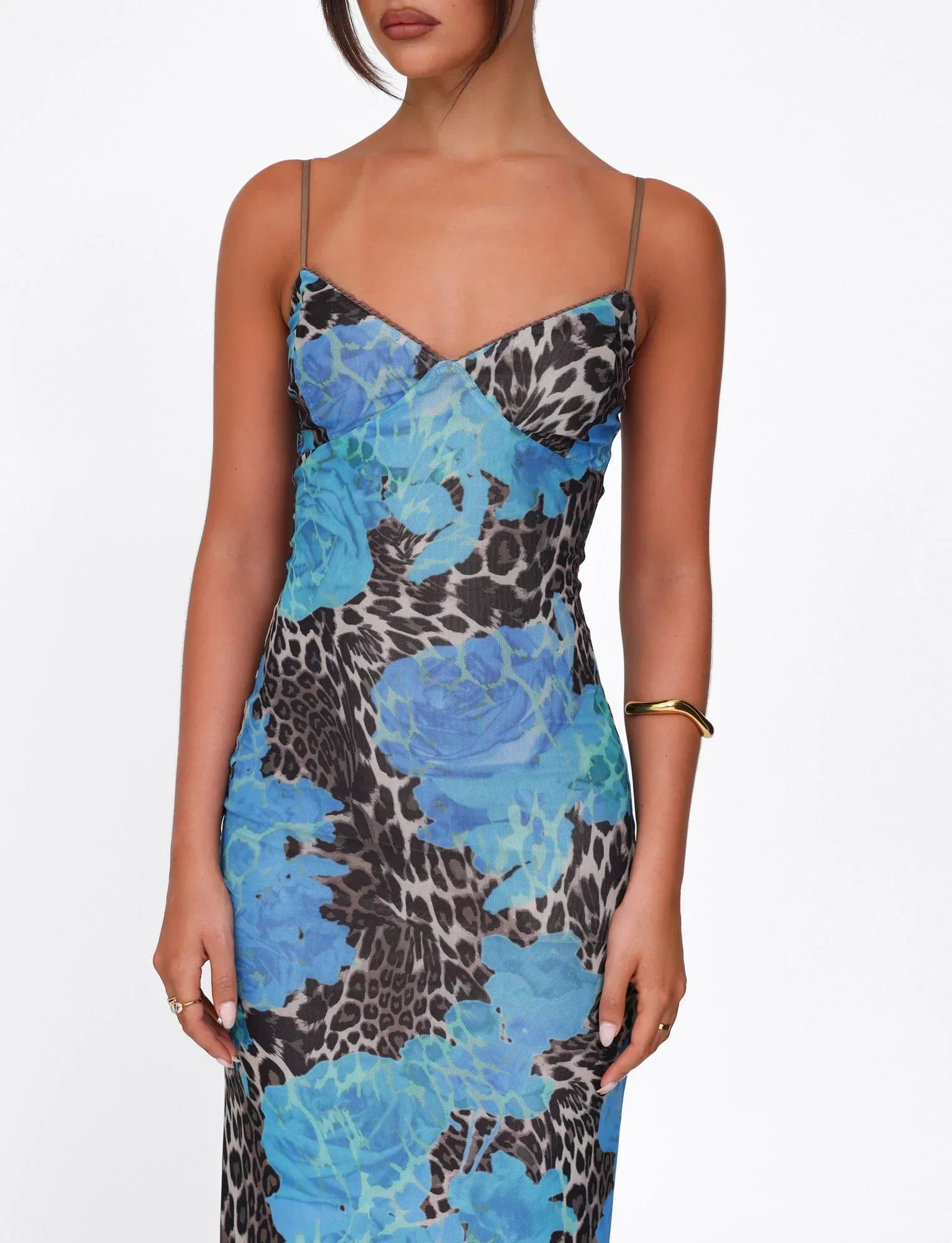 Janey Floral Maxi Dress