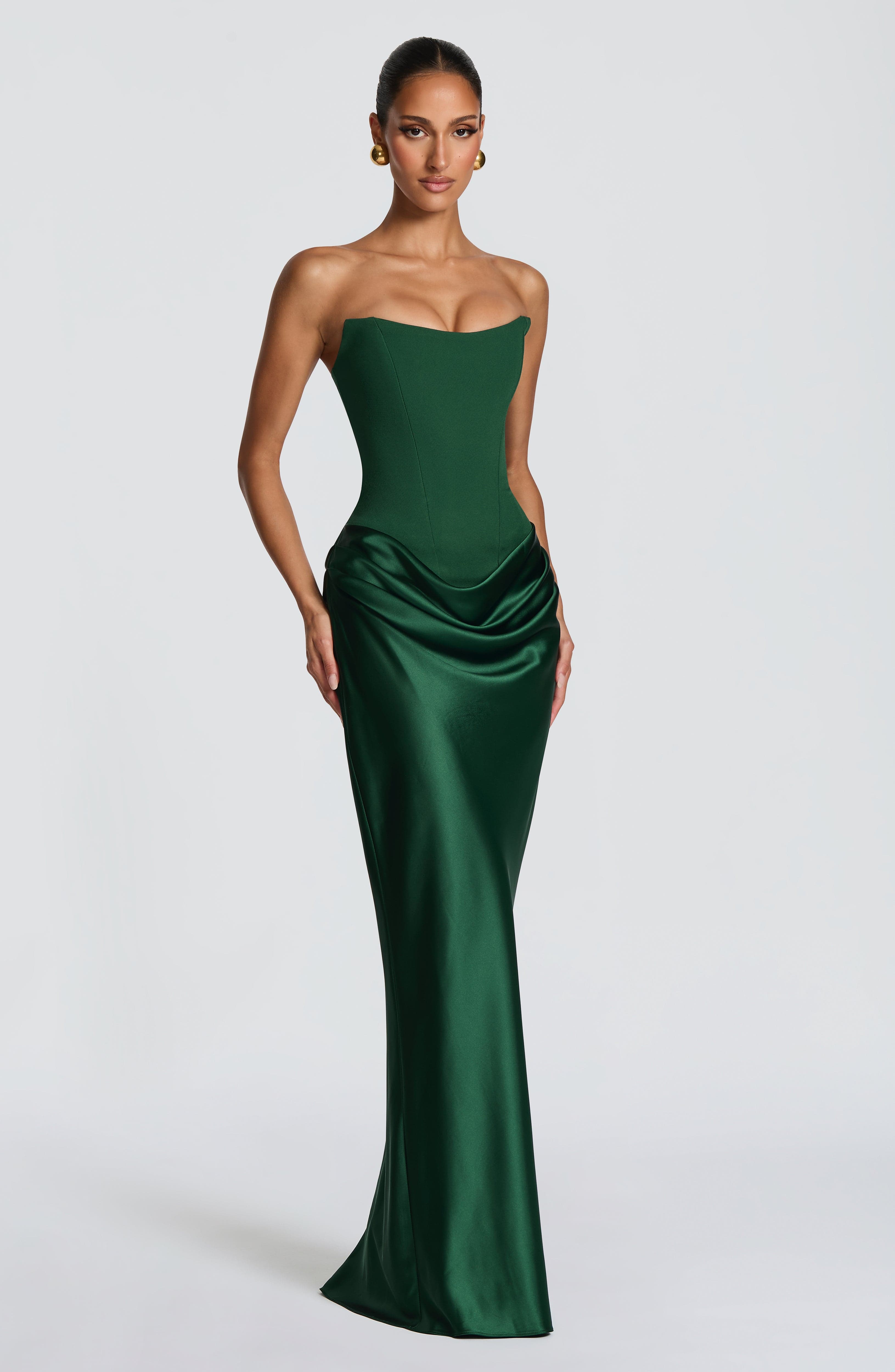 Noble Emerald | Maxi Dress